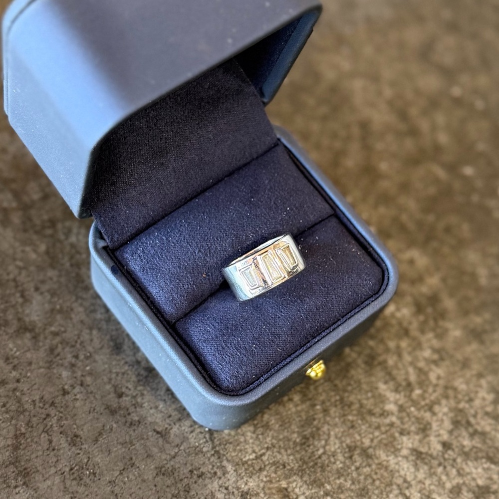 NORDSTROM Silver Plated Ring Size 6